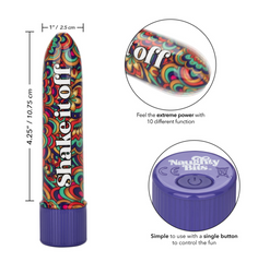 Vibrador Naughty Bits Shake It Off - Cake Sex Shop 2 3 4