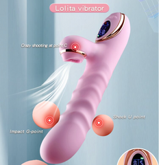Vibrador Lolita Telescopic - Cake Sex Shop 2 3 4