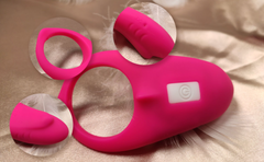 Anillo Pink Cock Vibrations - Cake Sex Shop 2 3