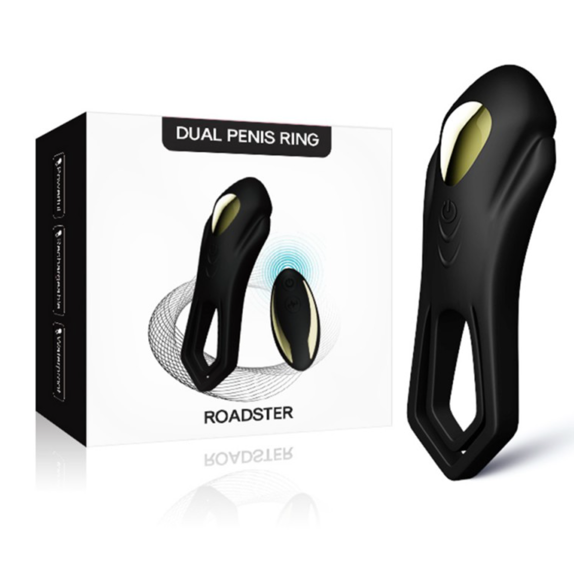 Anillo Roadster Dual Penis Ring - Cake Sex Shop
