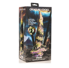 Dildo Cyclops Monster Silicone Dildo - 22 cm - Cake Sex Shop 2