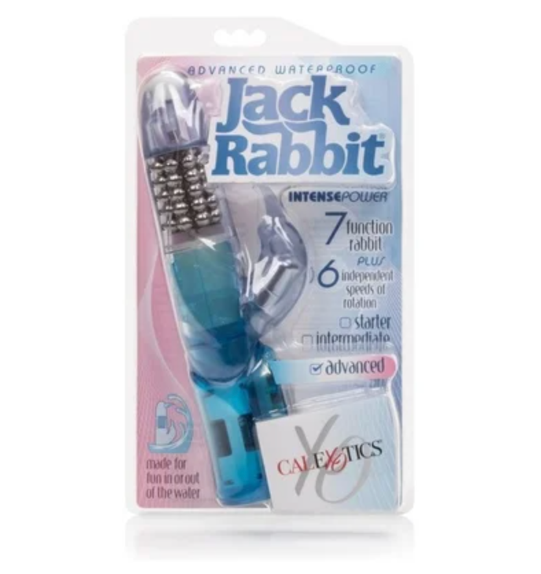 Vibrador 7F Jack Rabbit 5 Rows - Blue - Cake Sex Shop