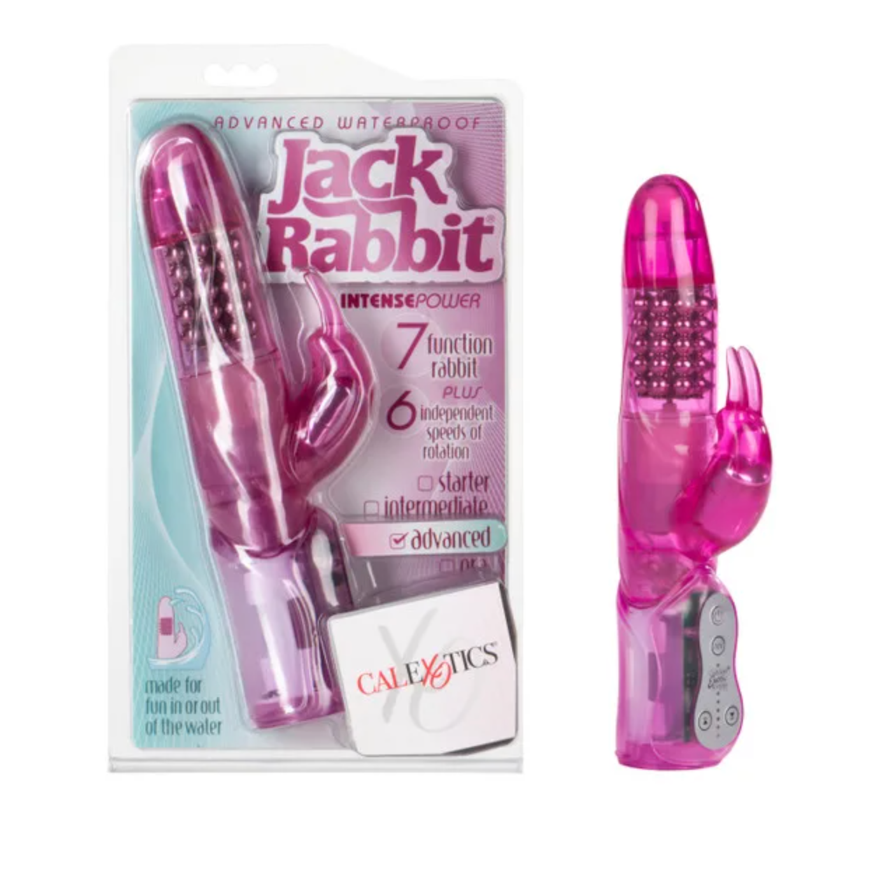Vibrador 7F Jack Rabbit 5 Rows - Cake Sex Shop