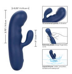 Vibrador Cashmere Silk Duo - Cake Sex Shop 2