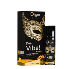 Intensificador Kissable Dual Vibe - Piña Colada - Cake Sex Shop