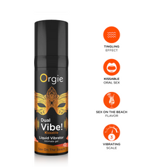 Intensificador Kissable Dual Vibe - Sex on the Beach - Cake Sex Shop 2 3