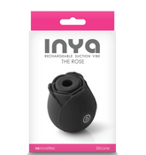 Succionador INYA – The Rose – Black - Cake Sex Shop