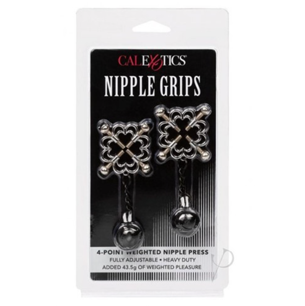 Pezoneras Nipple Grips 4-Point Weighted Nipple Press - Cake Sex Shop