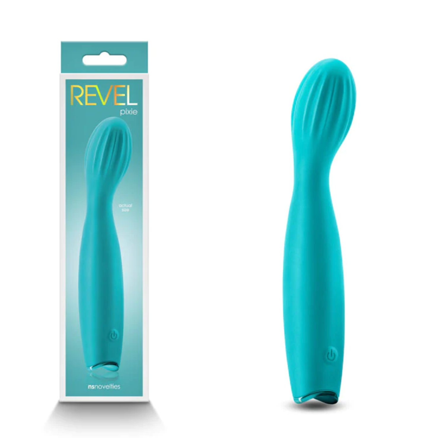 Vibrador Revel Pixie Teal - Cake Sex Shop