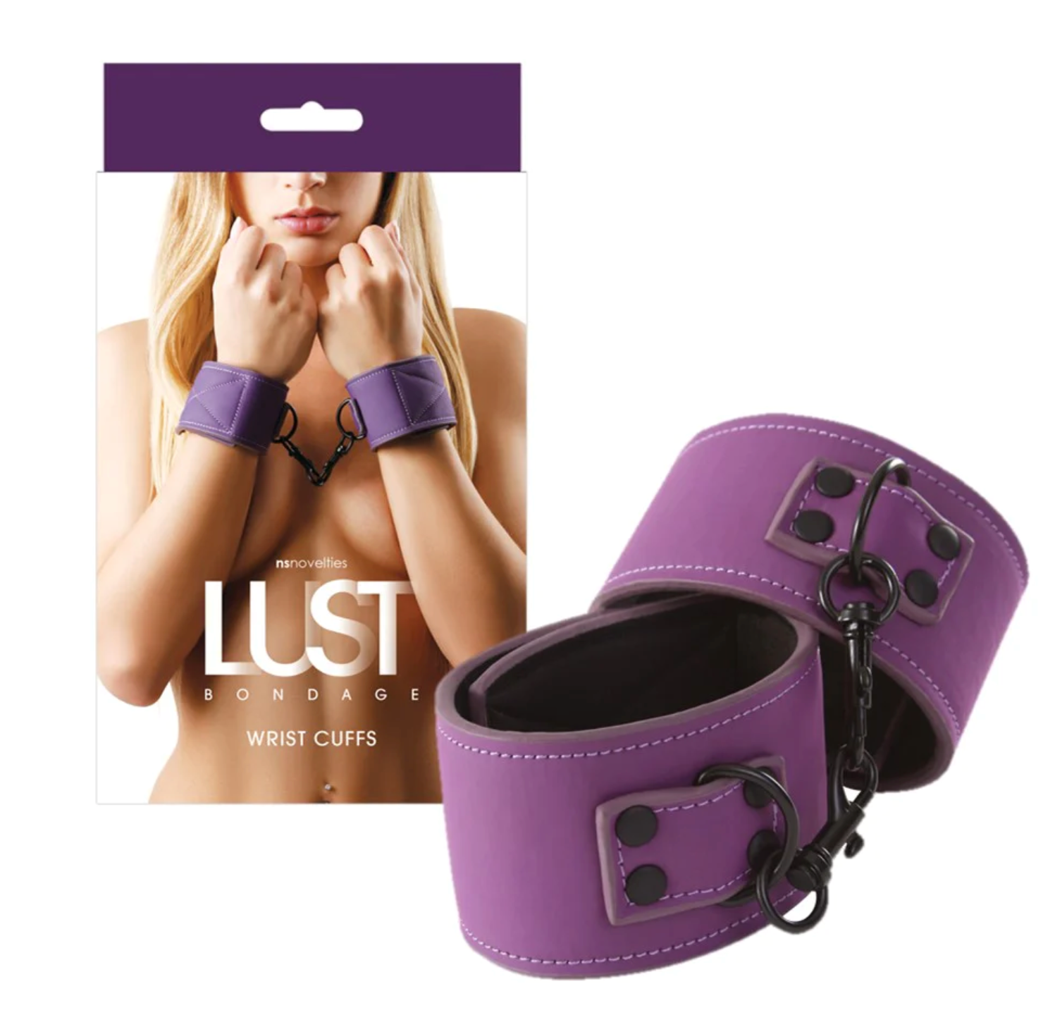 Esposas Lust Bondage – Wrist Cuff – Purple - Cake Sex Shop