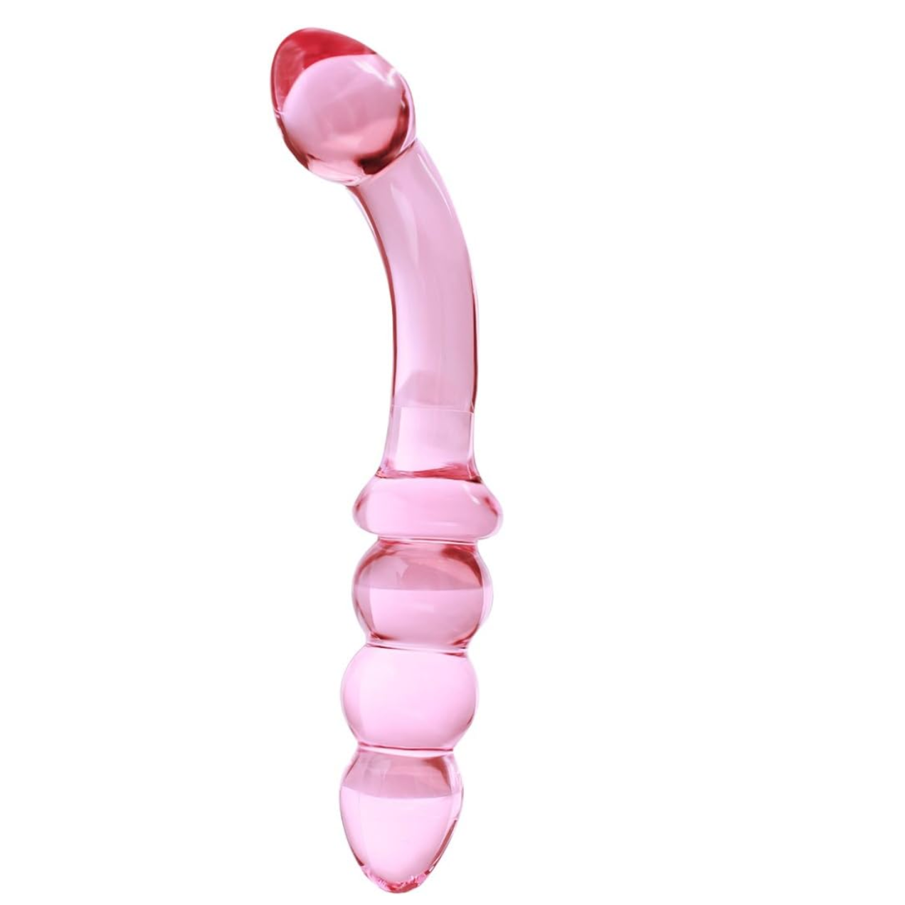 Dildo Double Power Glass Wand Pink - Cake Sex Shop