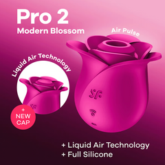 Succionador Satisfyer Pro 2 Modern Blossom - Cake Sex Shop 2