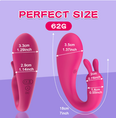 Vibrador Bunny Kiss - Cake Sex Shop 2