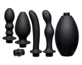 Set Ducha Anal Kink Flow Flush Silicón de Doc Johnson - Cake Sex Shop