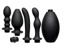 Set Ducha Anal Kink Flow Flush Silicón de Doc Johnson - Cake Sex Shop