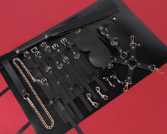 Bondage Kit Black Flogging Travel Set 3
