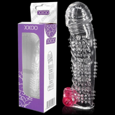 Funda Docoo Vibrations Crystal Penis Sleeve