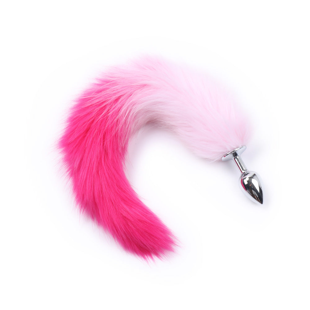Colita Fox Faux Fur - Ombre Pink - Cake Sex Shop