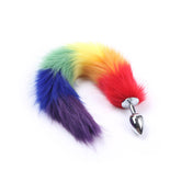 Colita Fox Faux Fur - Rainbow - Cake Sex Shop
