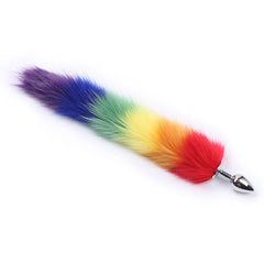 Colita Fox Faux Fur - Rainbow - Cake Sex Shop 2