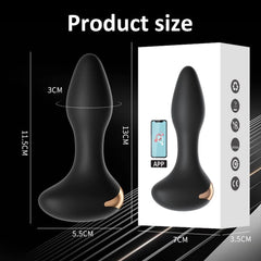 Plug Combatant Anal Vibrating App Plug