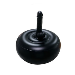 Inflable Sex Cushion Vibrating Dildo - 19 cm - Cake Sex Shop