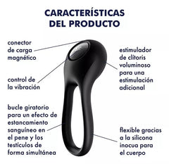 Anillo Satisfyer Majestic Duo - Cake Sex Shop 2