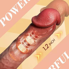 Dildo Rotador Sparks - 20 cm - Cake Sex Shop 2