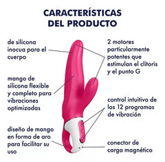 Vibrador Mr Rabbit Satisfyer - Cake Sex Shop 2 3