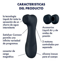 Succionador Satisfyer Pro 2 Gen 3 with App - Black - Cake Sex Shop 2