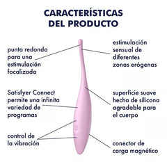 Vibrador Satisfyer Twirling Joy - Cake Sex Shop 2