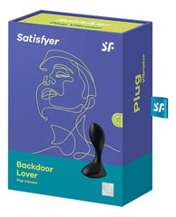Plug Satisfyer Backdoor Lover Black - Cake Sex Shop 2 3 4