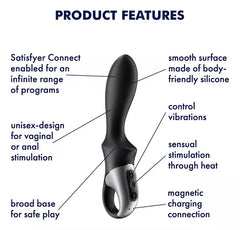 Masajeador Anal Satisfyer Heat Climax - Cake Sex Shop 2