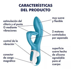 Vibrador Satisfyer Embrace Me - Turquoise - Cake Sex Shop 2