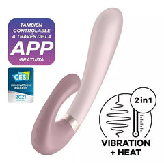 Vibrador Satisfyer Heat Wave - Mauve - Cake Sex Shop