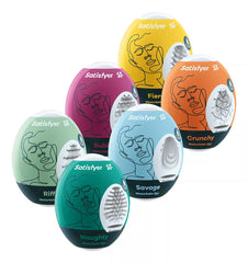 Huevo Masturbador Satisfyer Egg 6 Pack - Cake Sex Shop