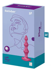 Plug Satisfyer Lolli Plug 1 - Berry - Cake Sex Shop 2 3