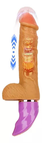 Dildo Real Vibrating Dong - 21 cm - Cake Sex Shop