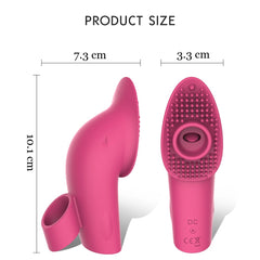 Dedal vibrador de clitoris sunny medidas