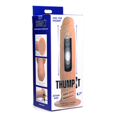 Dildo 7X Remote Control Thumping Dildo - 20 cm