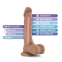 Dildo Au Naturel Mr Perfect - 21 cm