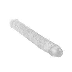 Dildo Doble Mr Rude Crystal Jellies Double Ended Dildo - Cake Sex Shop 2 3