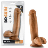 Dildo Dr Skin Dr Mark - 18 cm Tan - Cake Sex Shop