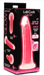 Dildo Lollicock Glow in the Dark - 18 cm