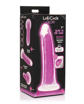 Dildo Lollicock Glow in the Dark - 18 cm