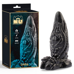 Dildo Monster Black Monstrous - 19 cm - Cake Sex Shop