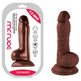 Dildo Mr Rude Realistic Chubby Dong w/balls - 18.5 cm 2