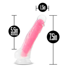 Dildo Paradise - 18 cm Dual Density Glow in the Dark