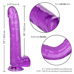 Dildo Size Queen - 25.5 cm Purple 2