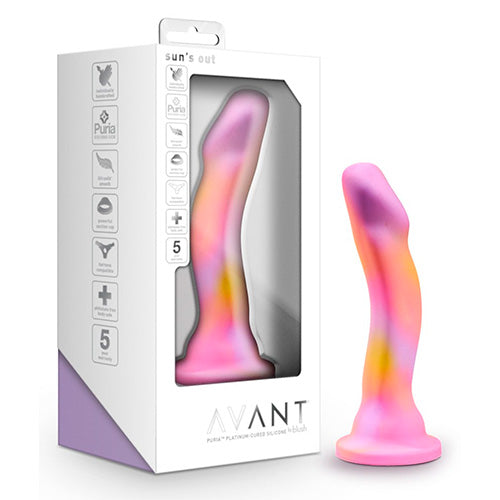 Dildo Suns Out Pink - 19 cm - Cake Sex Shop